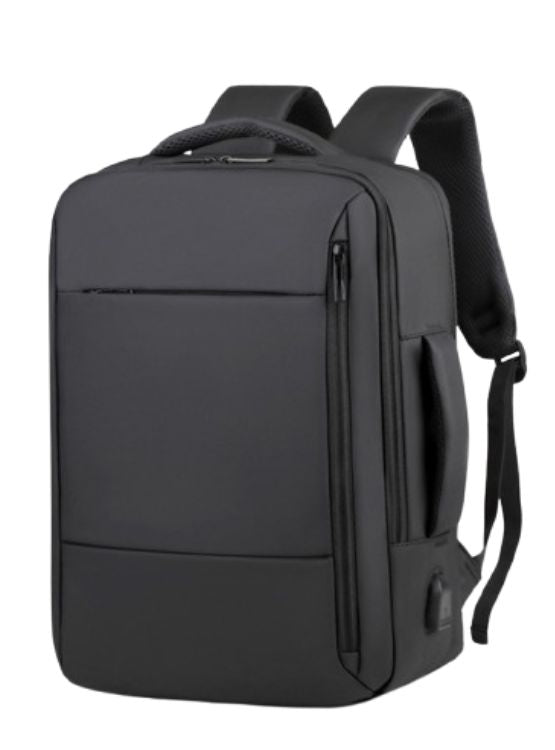 Mochila Para Trabajo Viaje Negocios Morral Impermeable Con USB Portatil Oficina Lapto