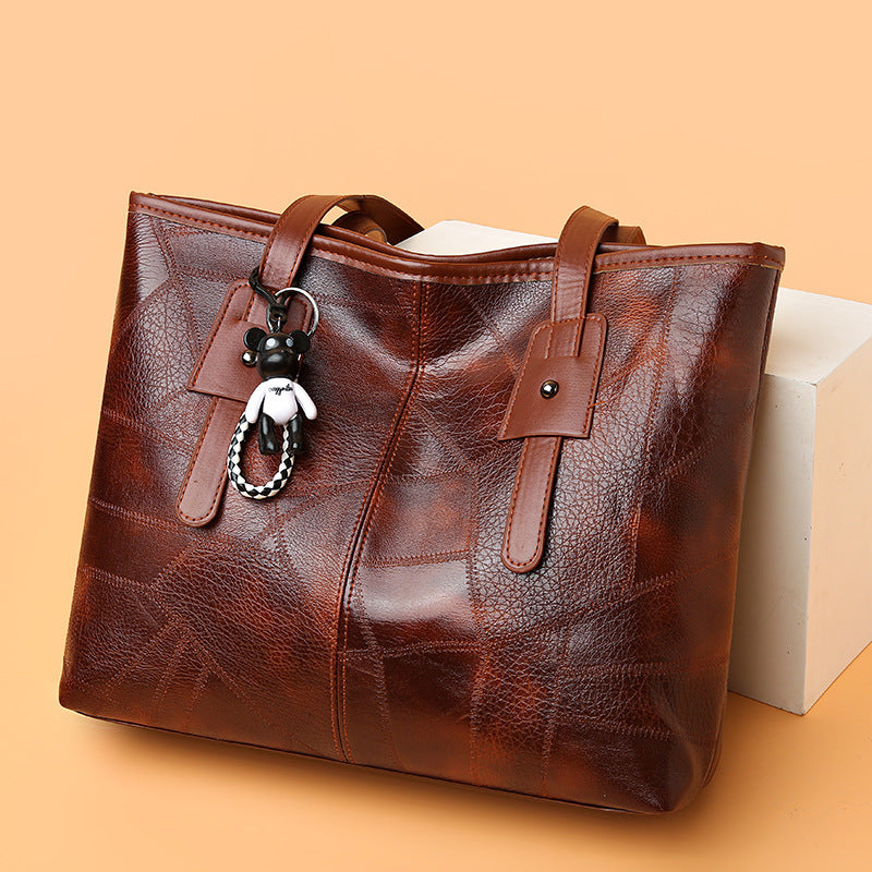Bolso De Hombro Gran Capacidad Moderno Cartera De Mano Estilo Alta Calidad