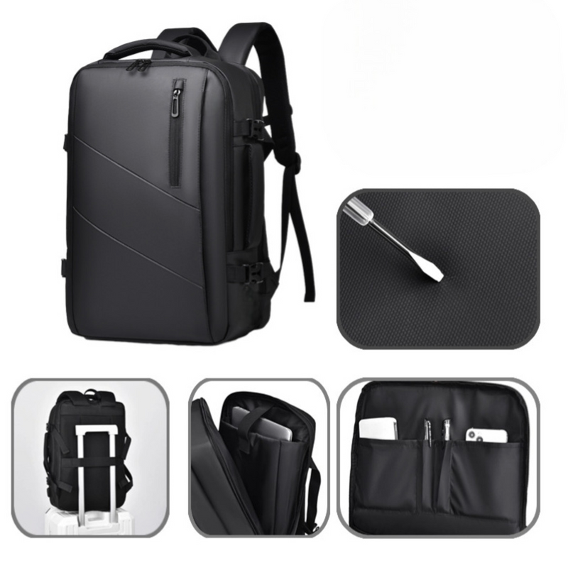 Mochila Casual Para Lapto Negocios Gran Capacidad Trabajo Viaje
