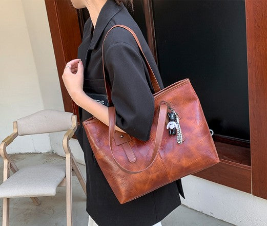 Bolso De Hombro Gran Capacidad Moderno Cartera De Mano Estilo Alta Calidad