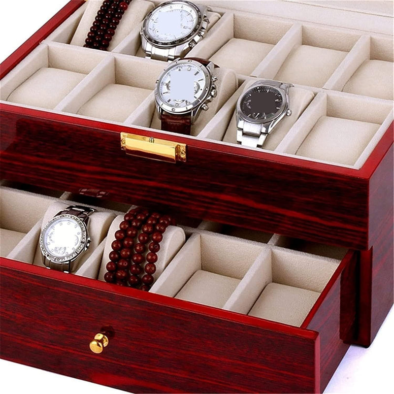 Porta Relojes 20 Unidades Caja De Lujo para Hombre Mujer ⌚💎 – INOOBE