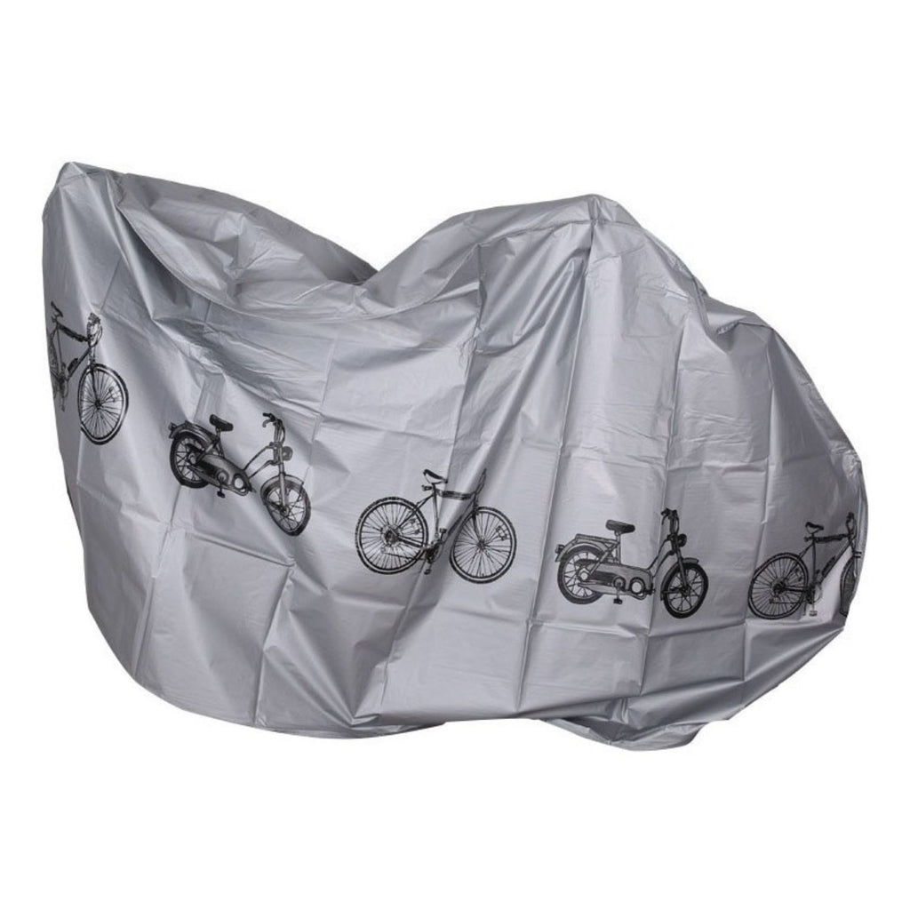 Cobertor Para Bicicleta Impermeable Funda Ciclismo Moto Lluvia - Negro