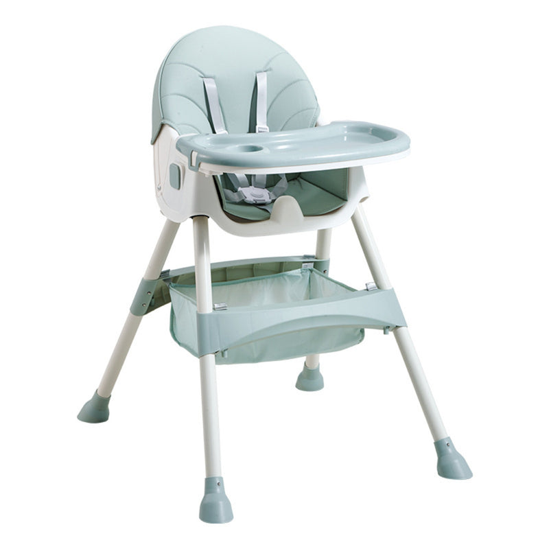 Silla De Comer Para Bebe Con Ruedas Plegable Regulable Mesedora Niños