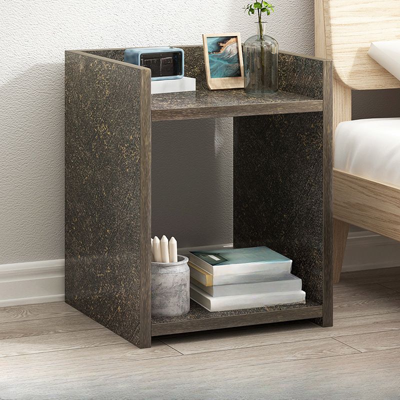 Mesa De Noche Velador Madera Hogar Cuarto Moderno